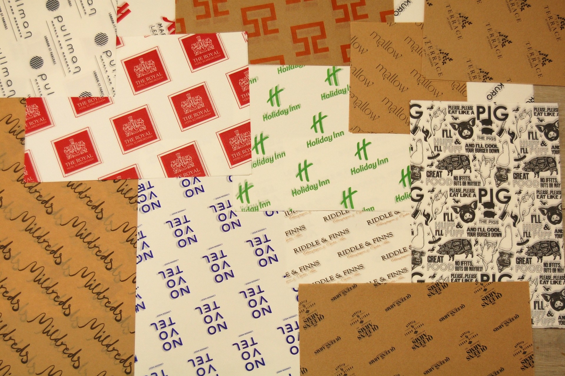 Branded Greaseproof Paper Header Image