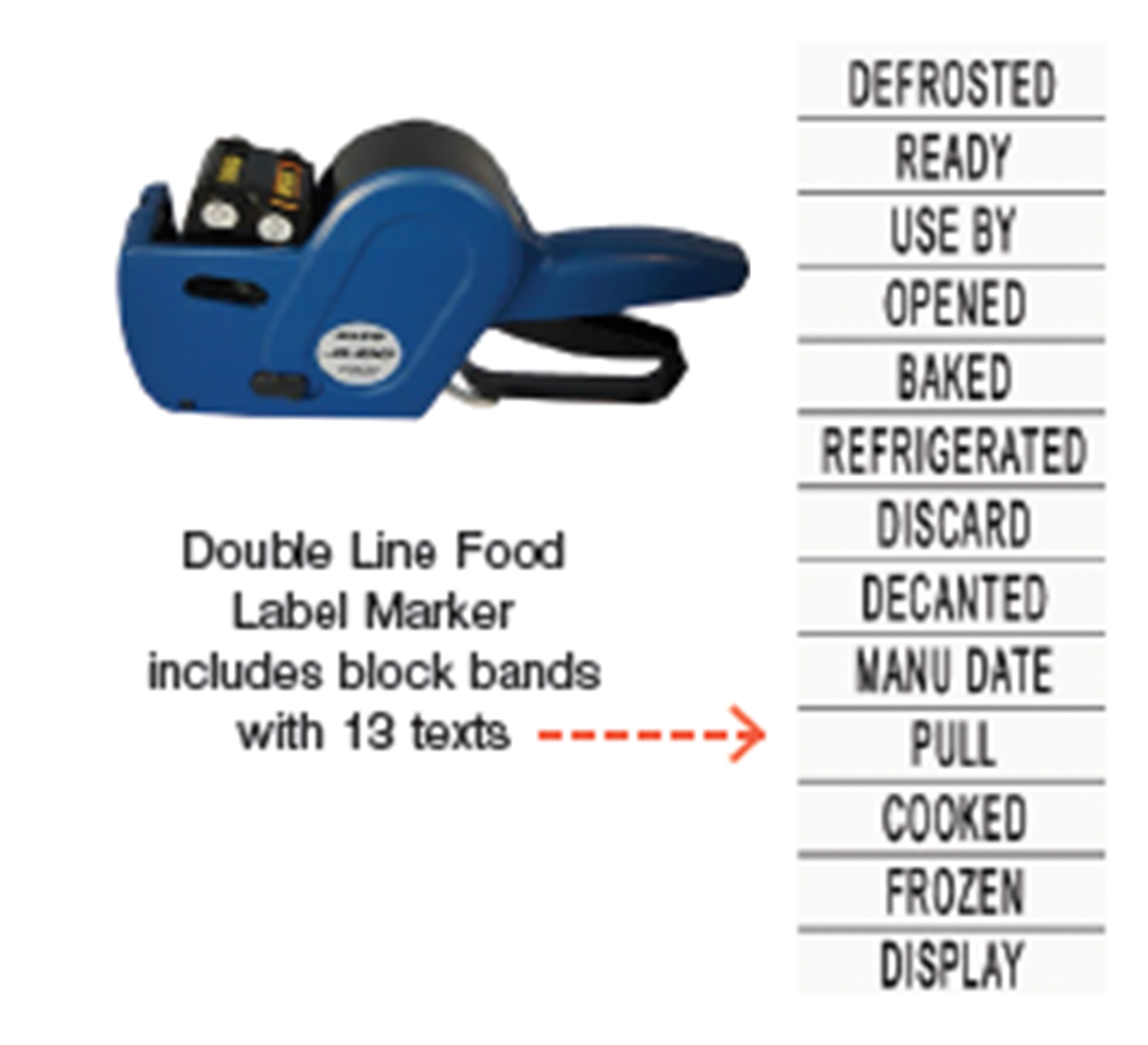 Double line Mon-Sun gun